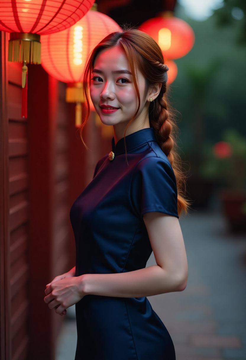 沿着旧街区漫步记录店铺与行人