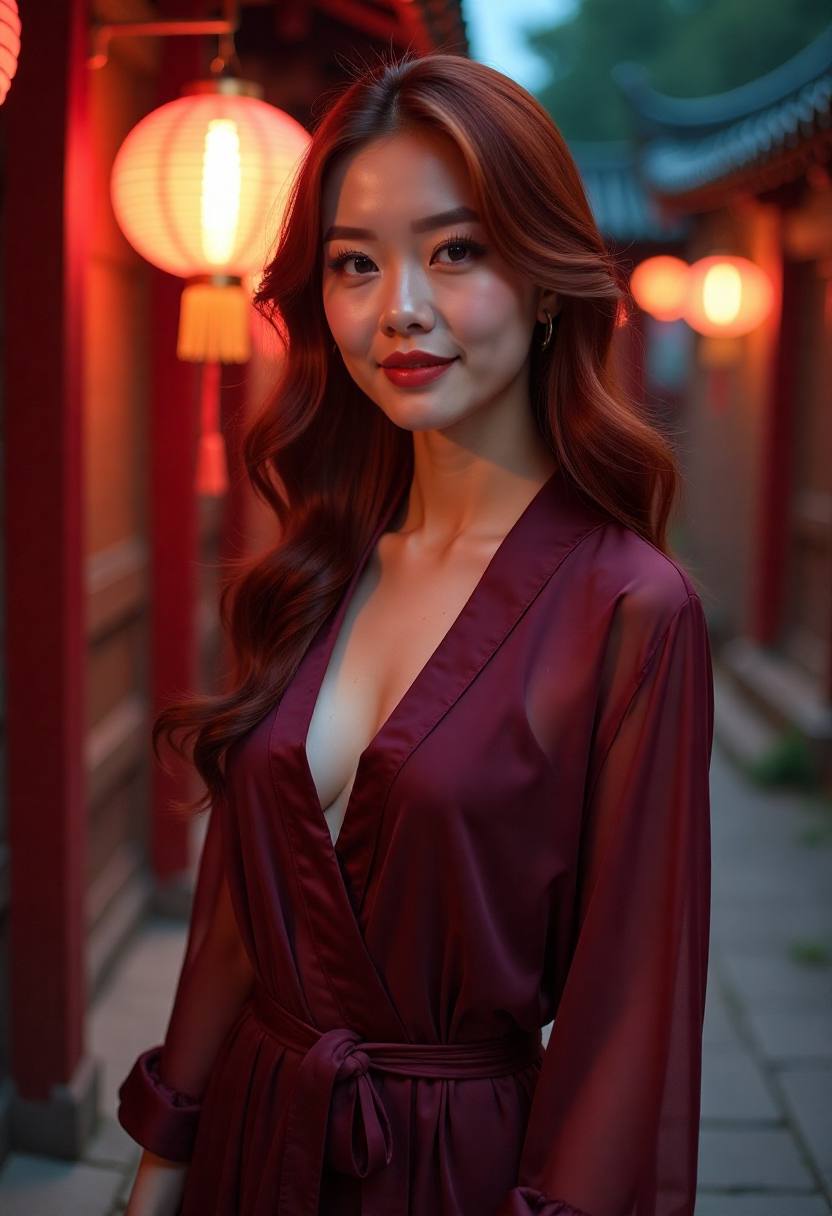 独立游戏的手绘村庄与冒险场景